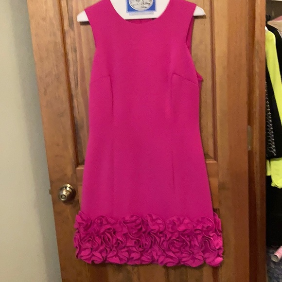 Adorable party dress in bright fuchsia pink size 10 - Picture 1 of 4